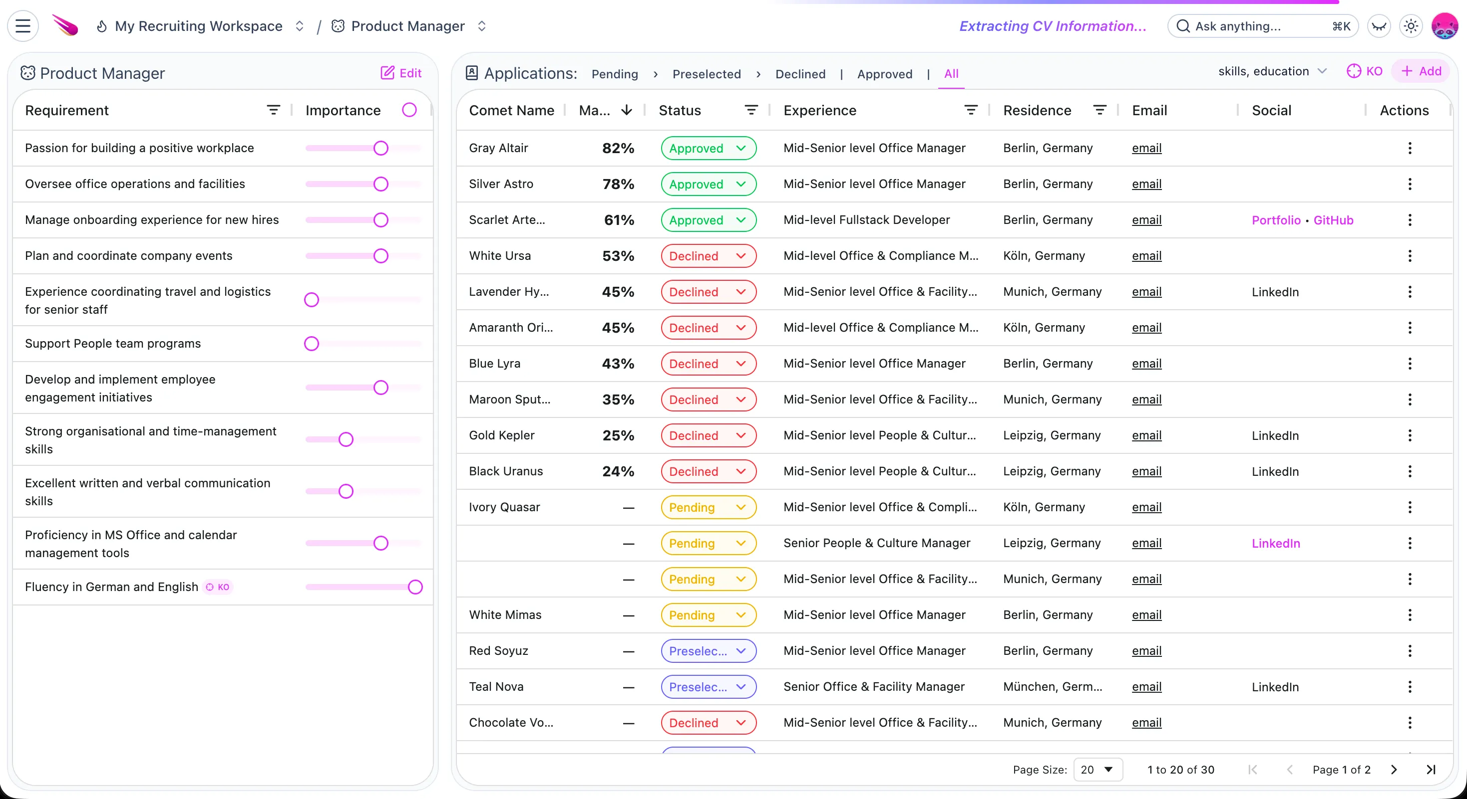 Data mining Screenshot